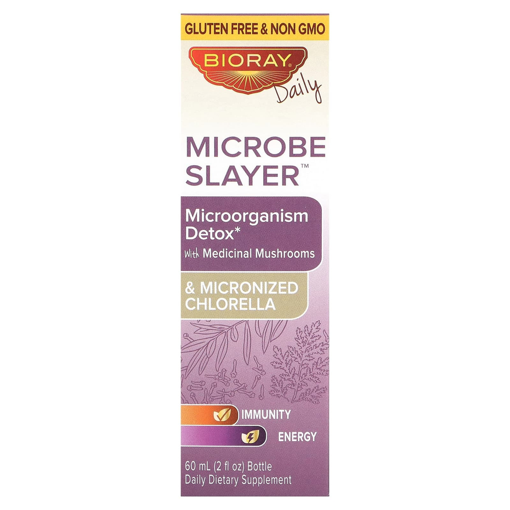 Bioray, Microbe Slayer, очищение от микроорганизмов, 60 мл (2 жидк. унции)