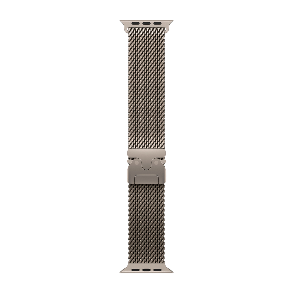 Умные часы Apple Watch Ultra 3 (2025) GPS + Cellular, 49mm, Natural Titanium Case with Natural Titanium Milanese Loop, S