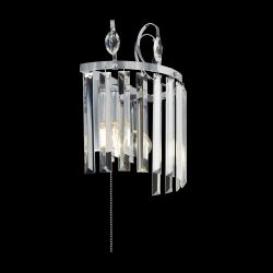 Citilux Инга CL335321 Бра хрустальное с выключателем Хром