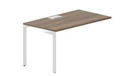 Стол 138х78х75см (металлический аутлет) - приставной элемент