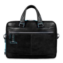 Сумка мужская Piquadro Blue Square черная телячья кожа (CA2849B2/N) 2