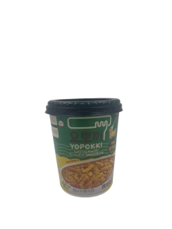 Рисовые клецки , рапокки с соусом карри ( 145гр.)