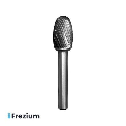 Борфреза твердосплавная по металлу "Totem" (16x8x25x75 мм; O3 2918B Supreme; Форма E)