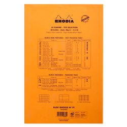 Блокнот Rhodia Basics YELLOW №19 с желтой бумагой (19660C) 3