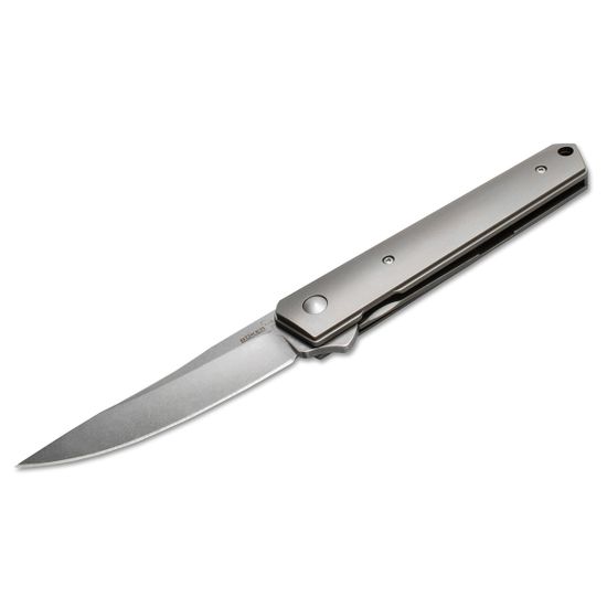 Складной нож Boker 01BO296 Kwaiken Flipper Folder VG10 c клинком из стали VG-10, рукоять титан