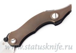 Нож Krokar Ti (Алексей Коныгин, титан, цирконий, M390)фотография - 3