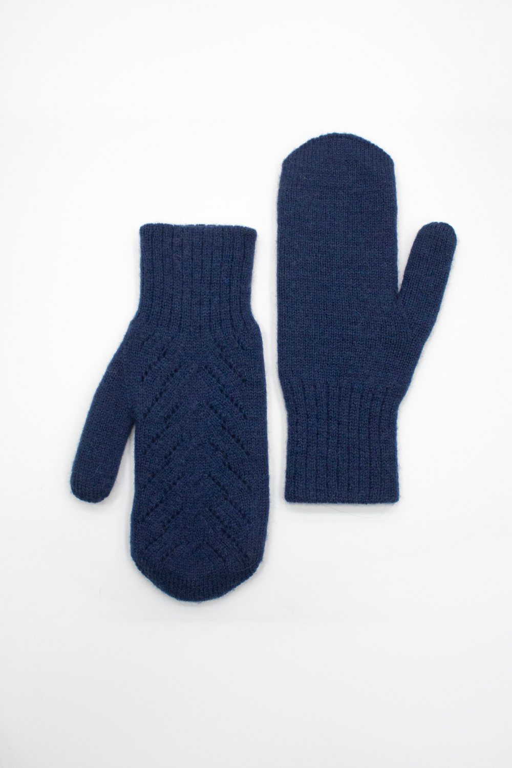 Варежки В008-27 темно-синие