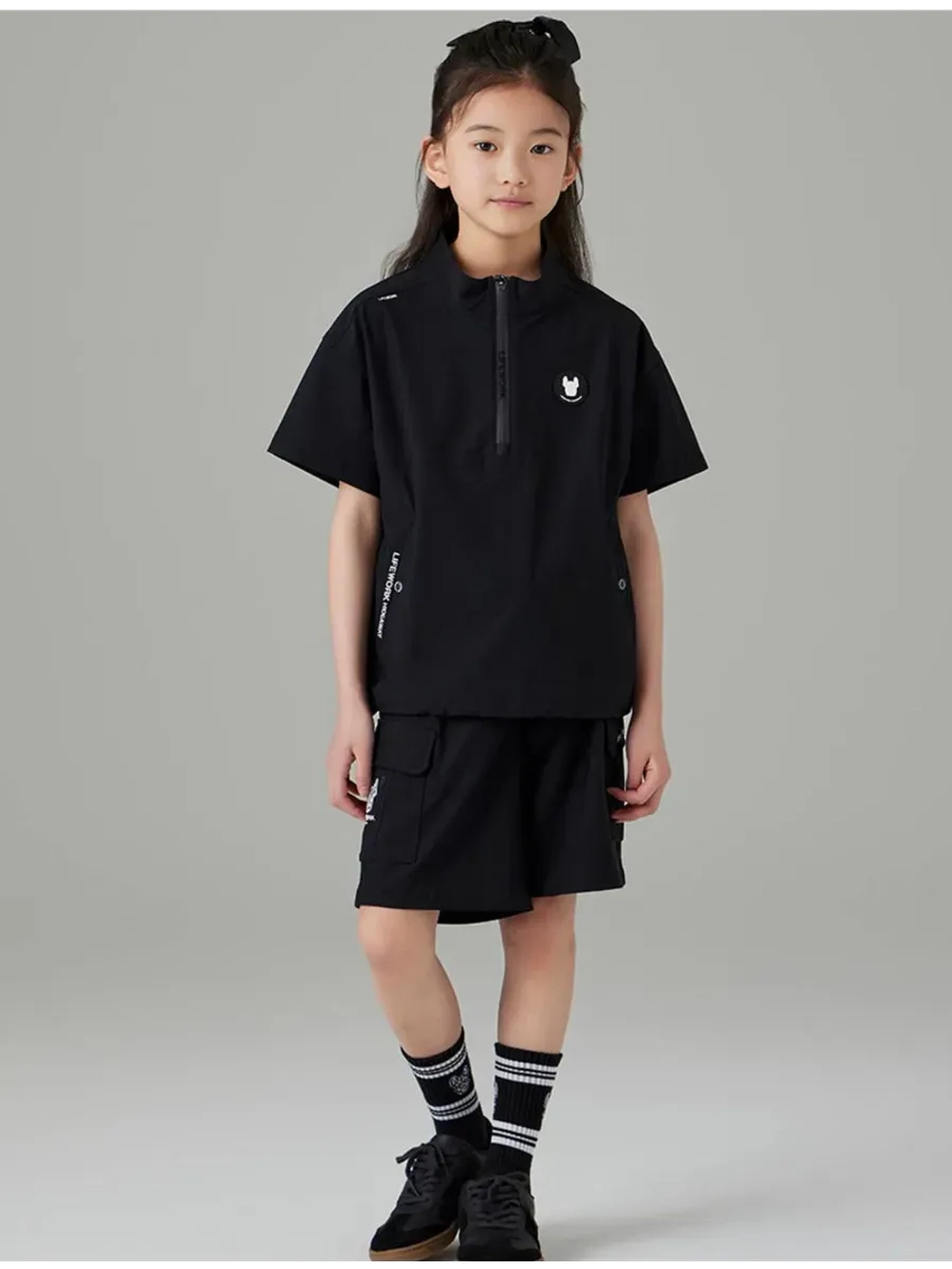 Шорты в стиле карго с карманами