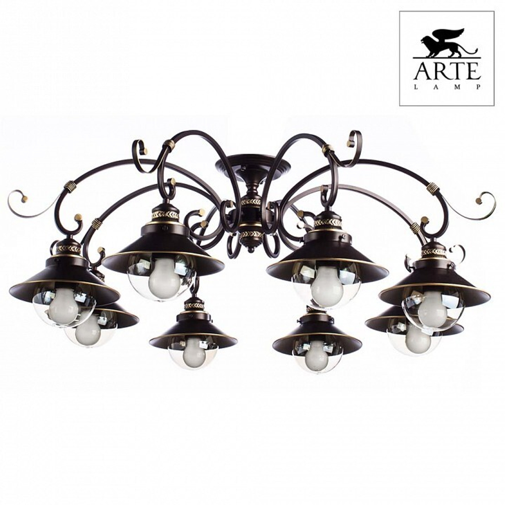 Накладная люстра Arte Lamp A4577PL-8CK