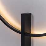 738587 Бра UNDINE 28W LED 1300LM ЧЕРНЫЙ 3000K