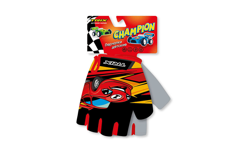 Перчатки TRIX nw Champion детские 7XS короткие пальцы дышащая антискользящие
