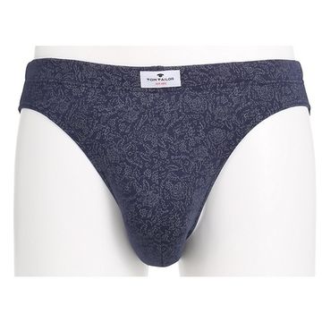 Мужские трусы слипы темно-синие с узором Tom Tailor 070266/5646 8433