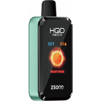 HQD NEO X 25000 - Кислый сок зеленых яблок