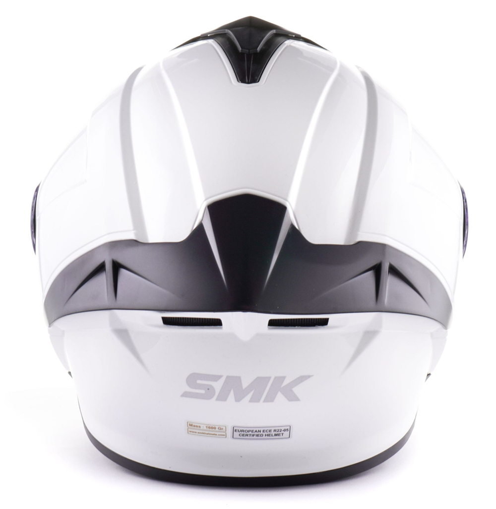 Шлем SMK TYPHOON, цвет белый (XL)