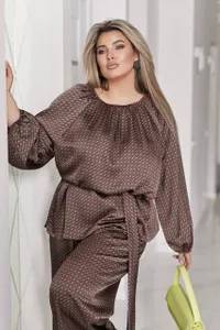 Костюм шелковый УК-777-1 Фабрика Моды