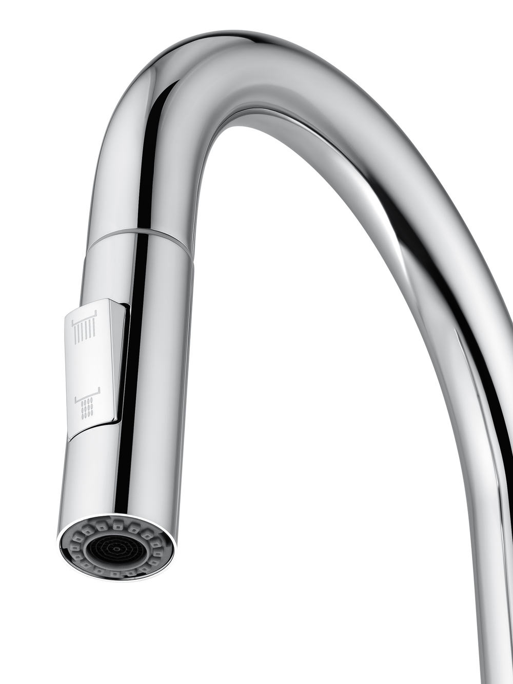 Смеситель для кухни с выдвижным изливом WONZON & WOGHAND, Хром (WW-A20782-CR)