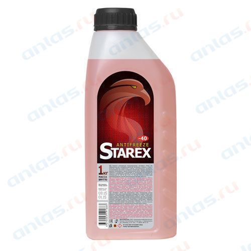 Антифриз Starex Red красный G12 1 кг (700618)