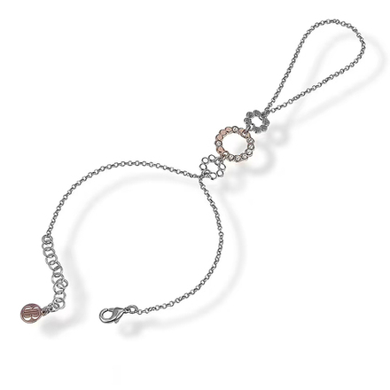 Браслет Boccadamo "Hand Kiss" XBC003RS BW/S/RG