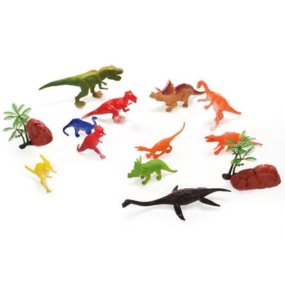 Набор динозавров 11шт, пакет YL1328-32