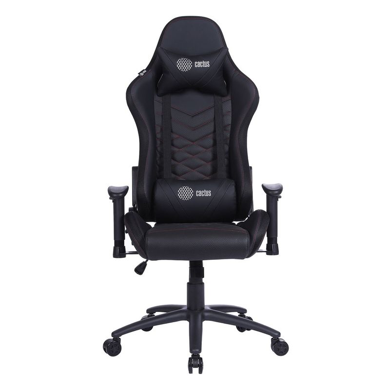 Кресло CACTUS экокожа черный 83x32x65CS-CHR-0099BLR