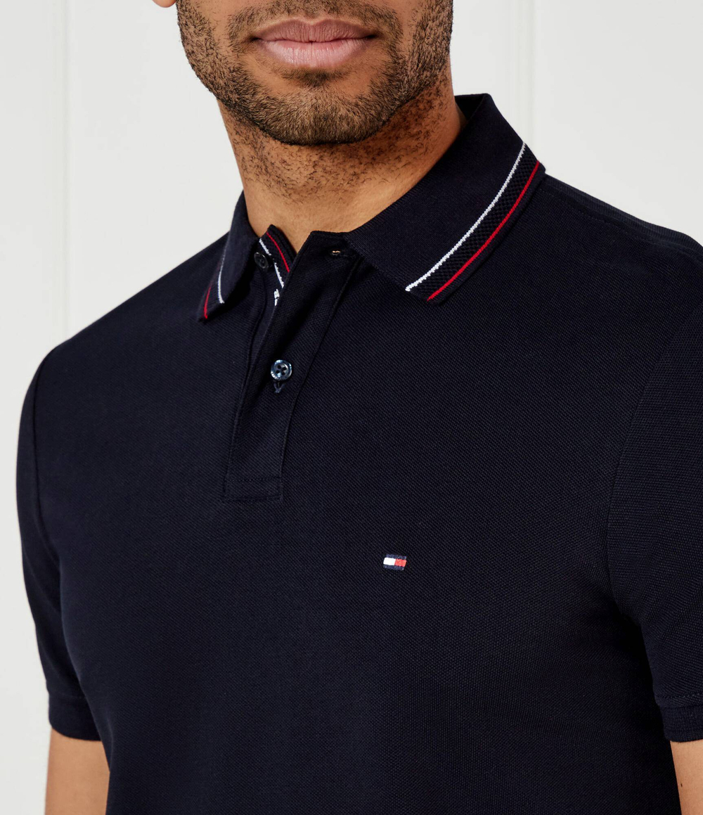 Поло Tommy Hilfiger - темно-синий(MW0MW38459)