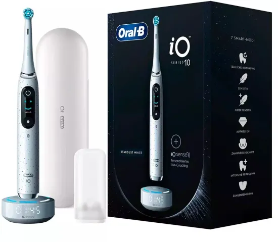 Электрическая зубная щетка Oral-B iO 10, stardust white