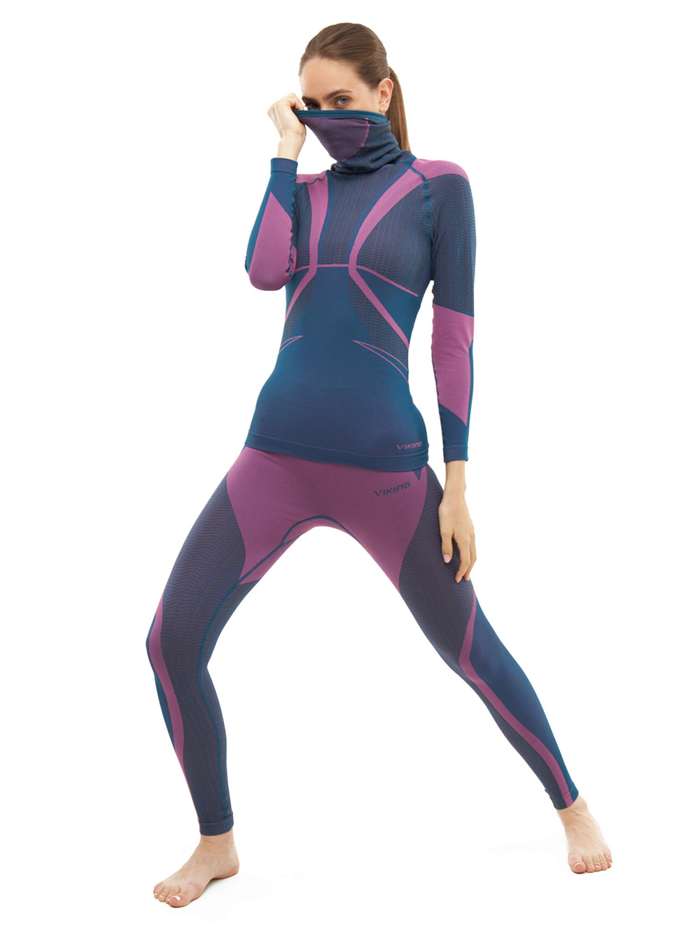 Комплект термобелья VIKING Fusion Lady Set Turquise/Fuchsia (US:L)