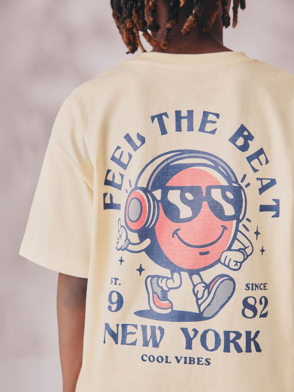 Пижама для мальчика Next AC1-012, 2 шт., Светло-желтый, Голубой