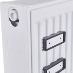 Радиатор панельный профильный ROMMER Compact тип 22 - 300x1400 мм (подкл.боковое, белый)