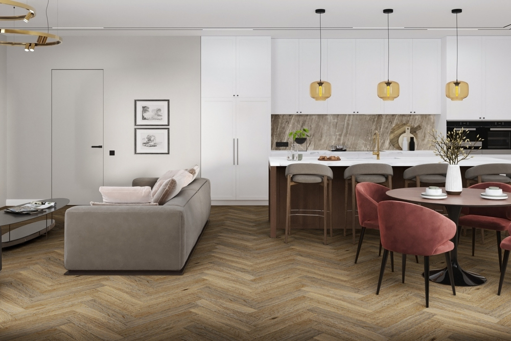 Кварц-винил SPC Damy Floor London SPC 0,75мм 4,2 мм КОВЕНТРИ 1.059 м2