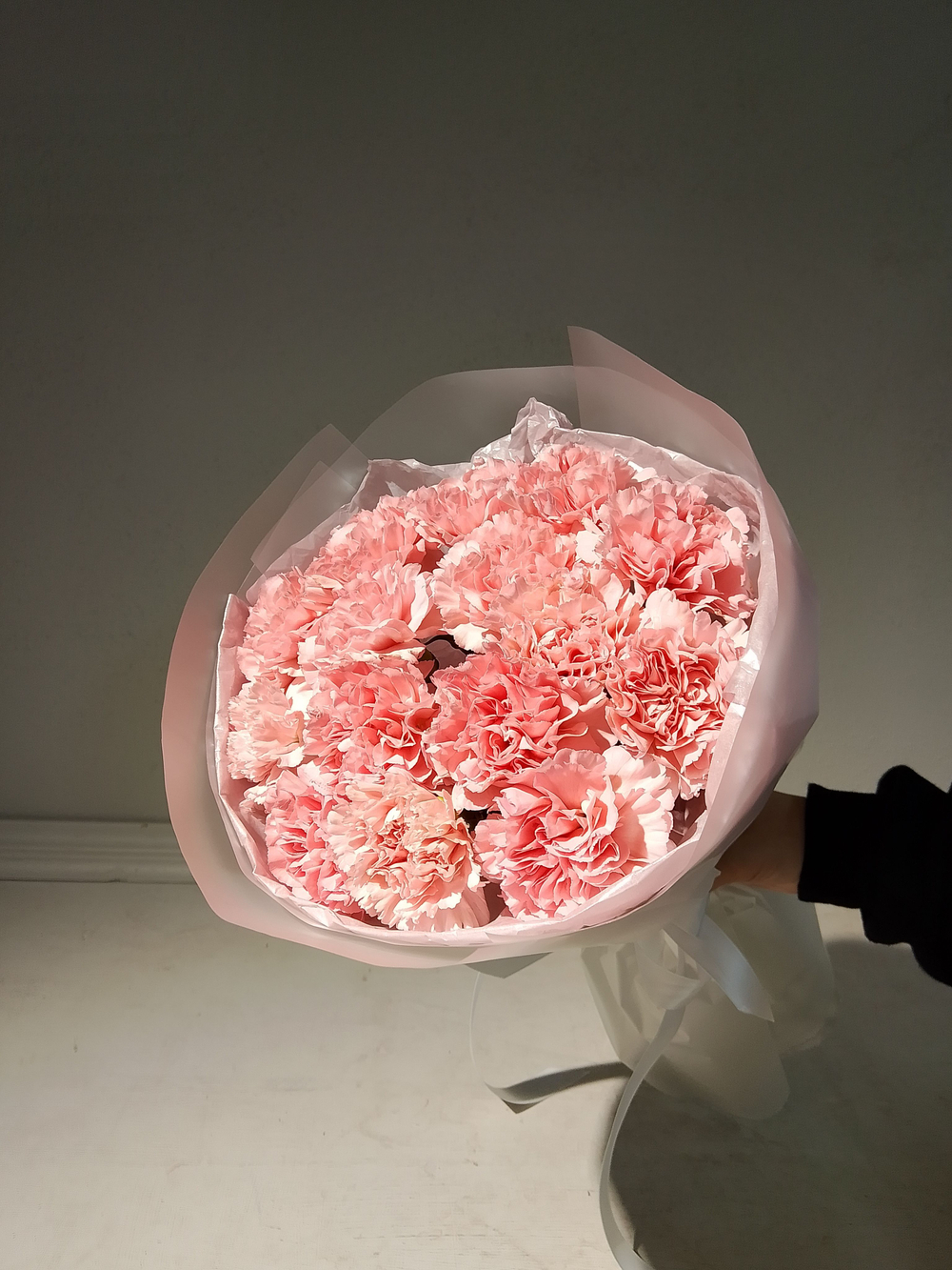 Букет из хризантем и альстромерии (С0033)