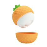 Оранжевый клиторальный стимулятор-ананас Pineapple Secret (Цвет: оранжевый)