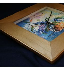 Салют SLT- 89 Часы настенные «CANVAS LILAC»