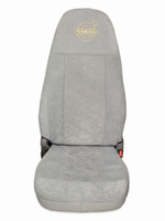 Чехлы VOLVO F: низкие сиденья, подголовники отдельно (велюр, серый)
