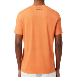 Теннисная футболка Lacoste Ultra Dry Stretch Tennis - orange