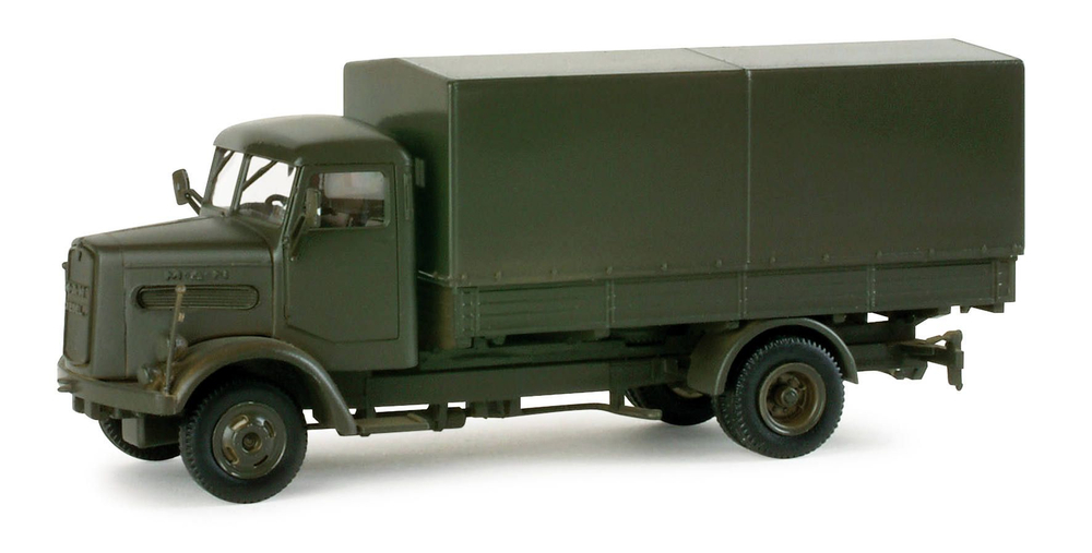 Грузовик MAN 750 L тент, военный