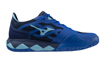 Мужские кроссовки теннисные Mizuno Wave Enforce Tour CC - небесный