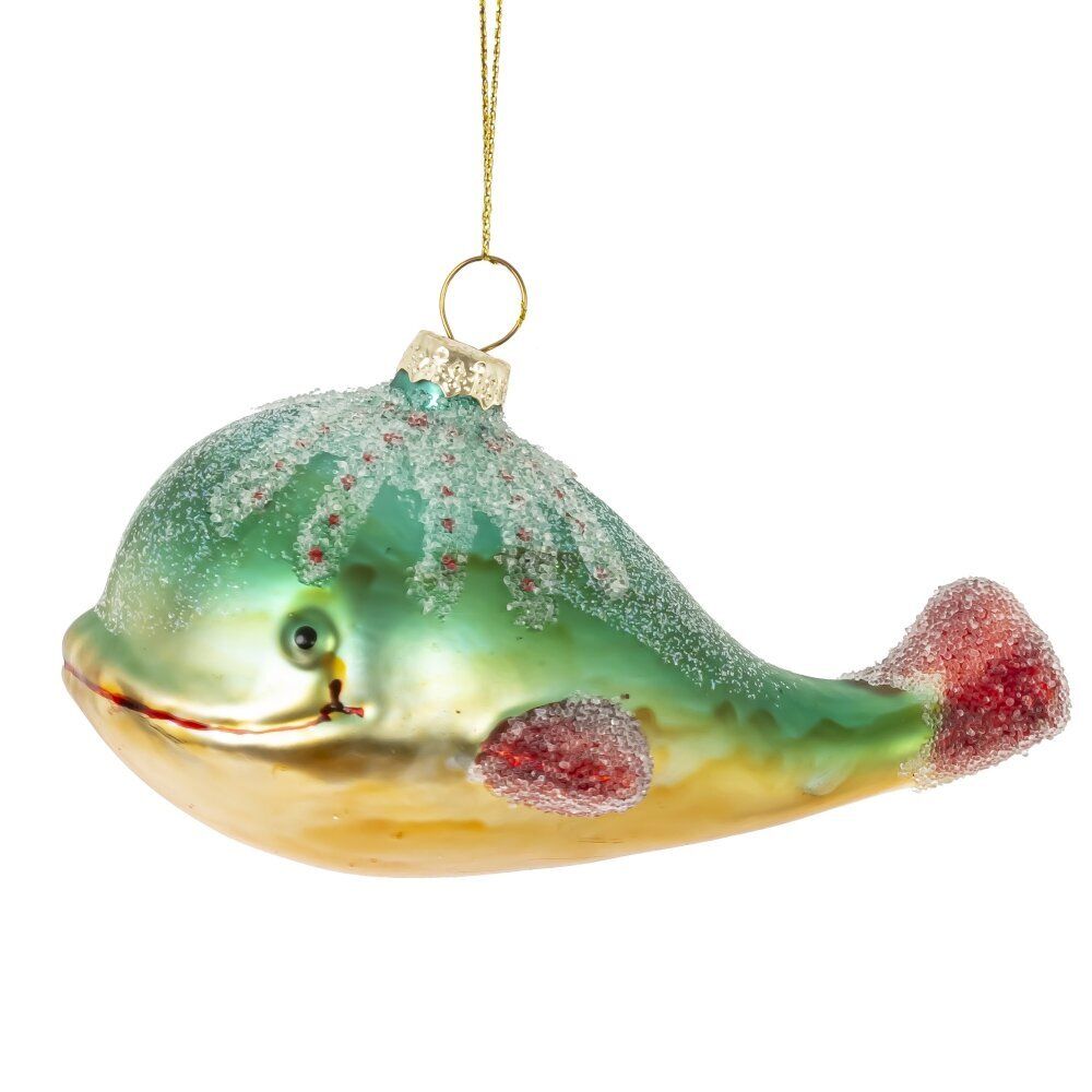 GAEM Украшение новогоднее "Кит", L12,5 W6 H7 см