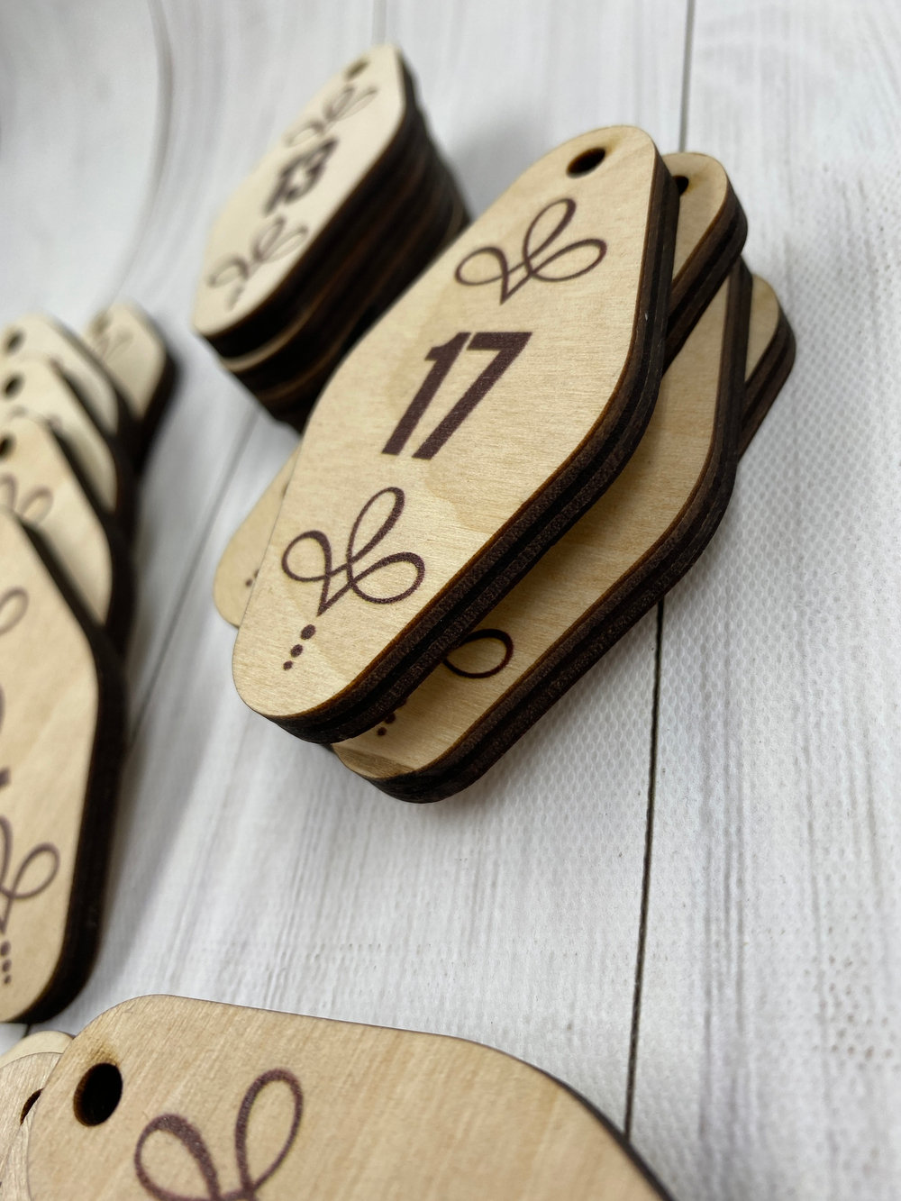 номерки для ключей оптом