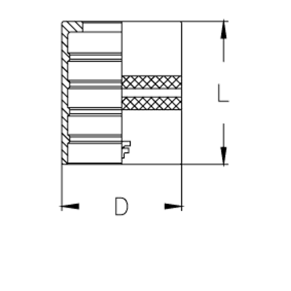 Муфта DN 16 R3