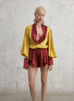 Шелковая рубашка Goldy