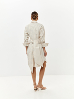 Платье-рубашка Саша в цвете озёрной прохлады