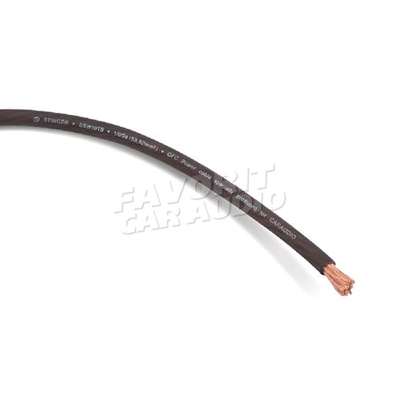 Силовой провод Stinger SSW10TB 0GA Black