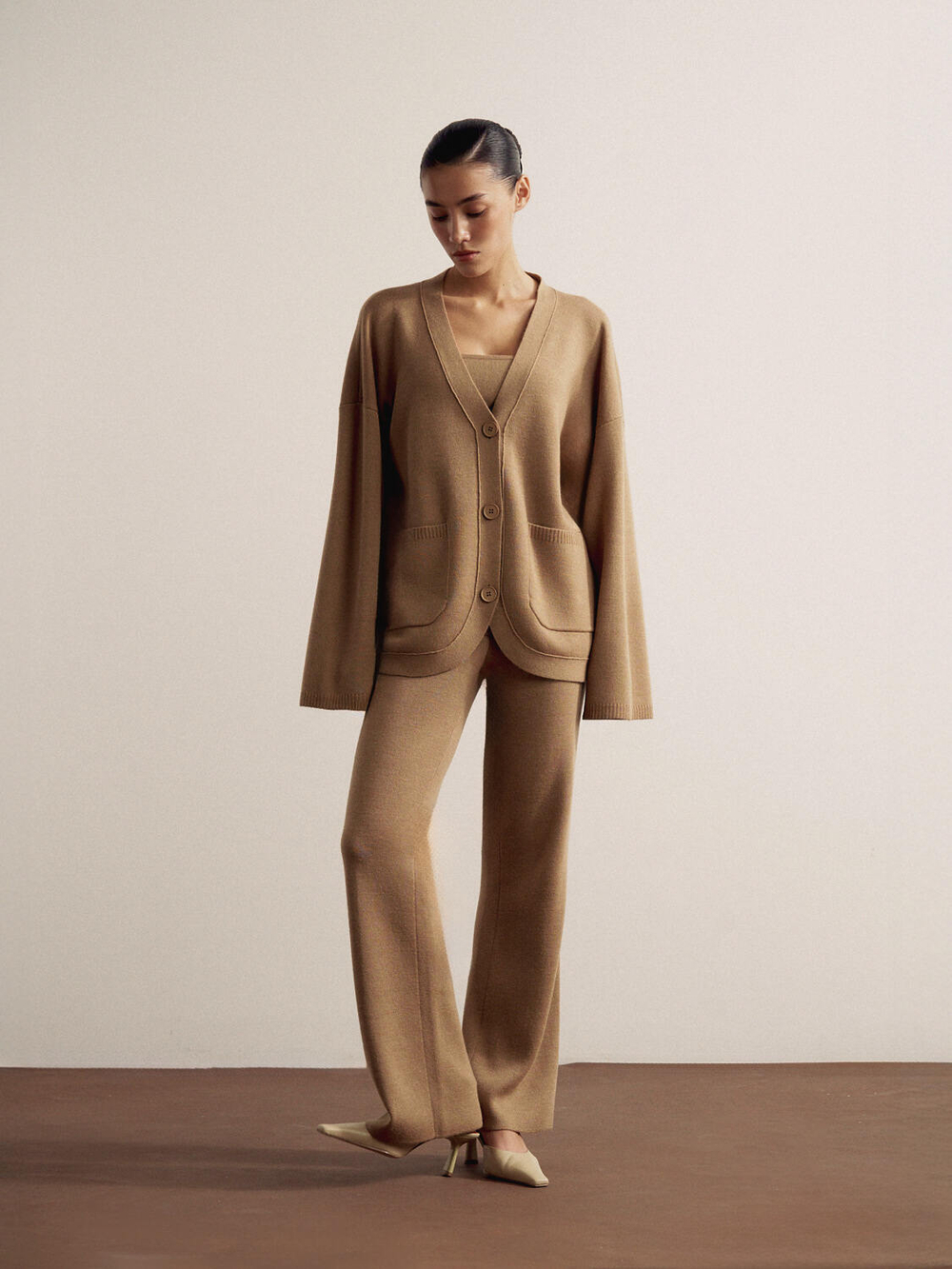 Кардиган LEO, бежевый