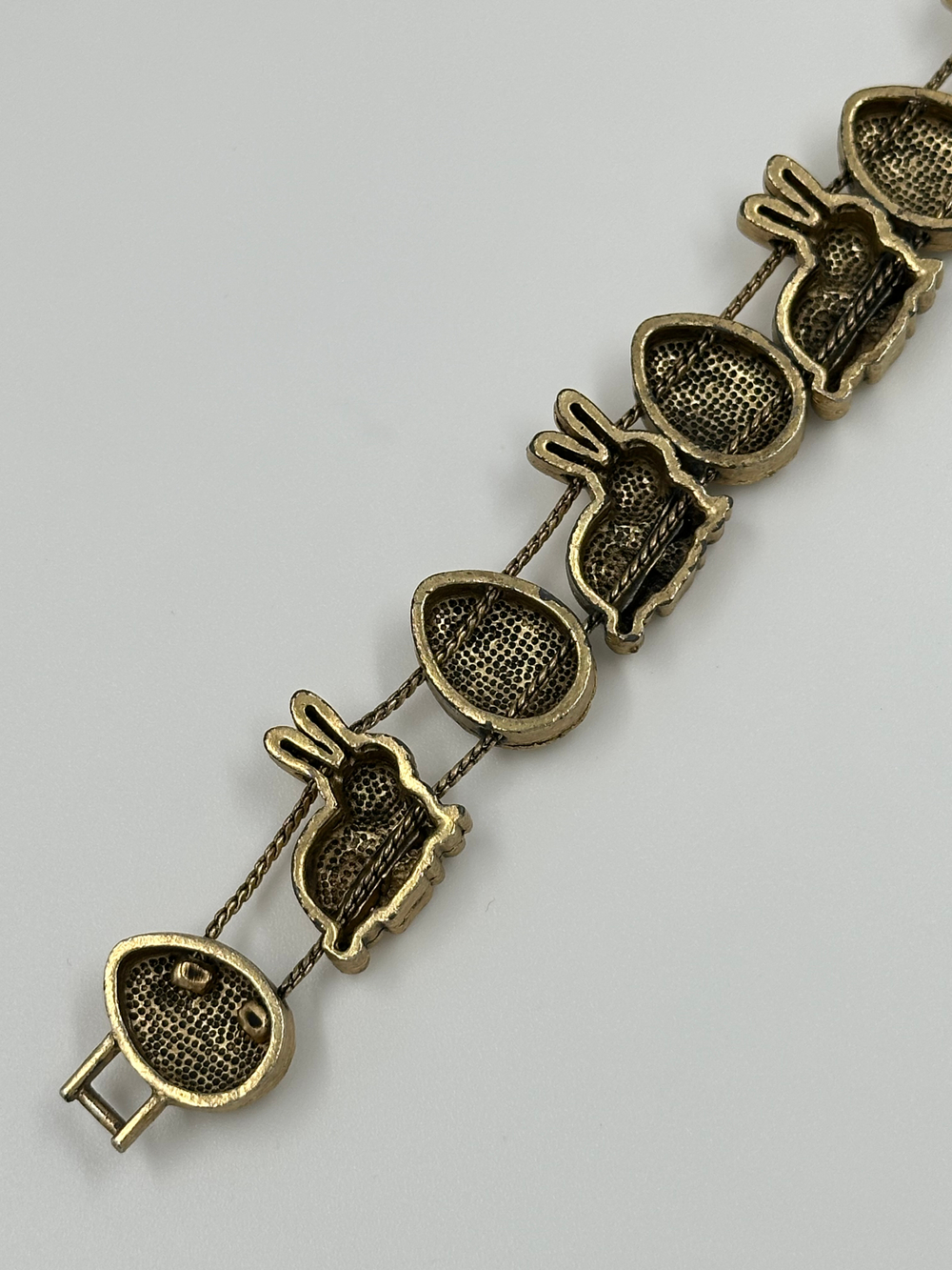 Браслет Пасхальные кролики