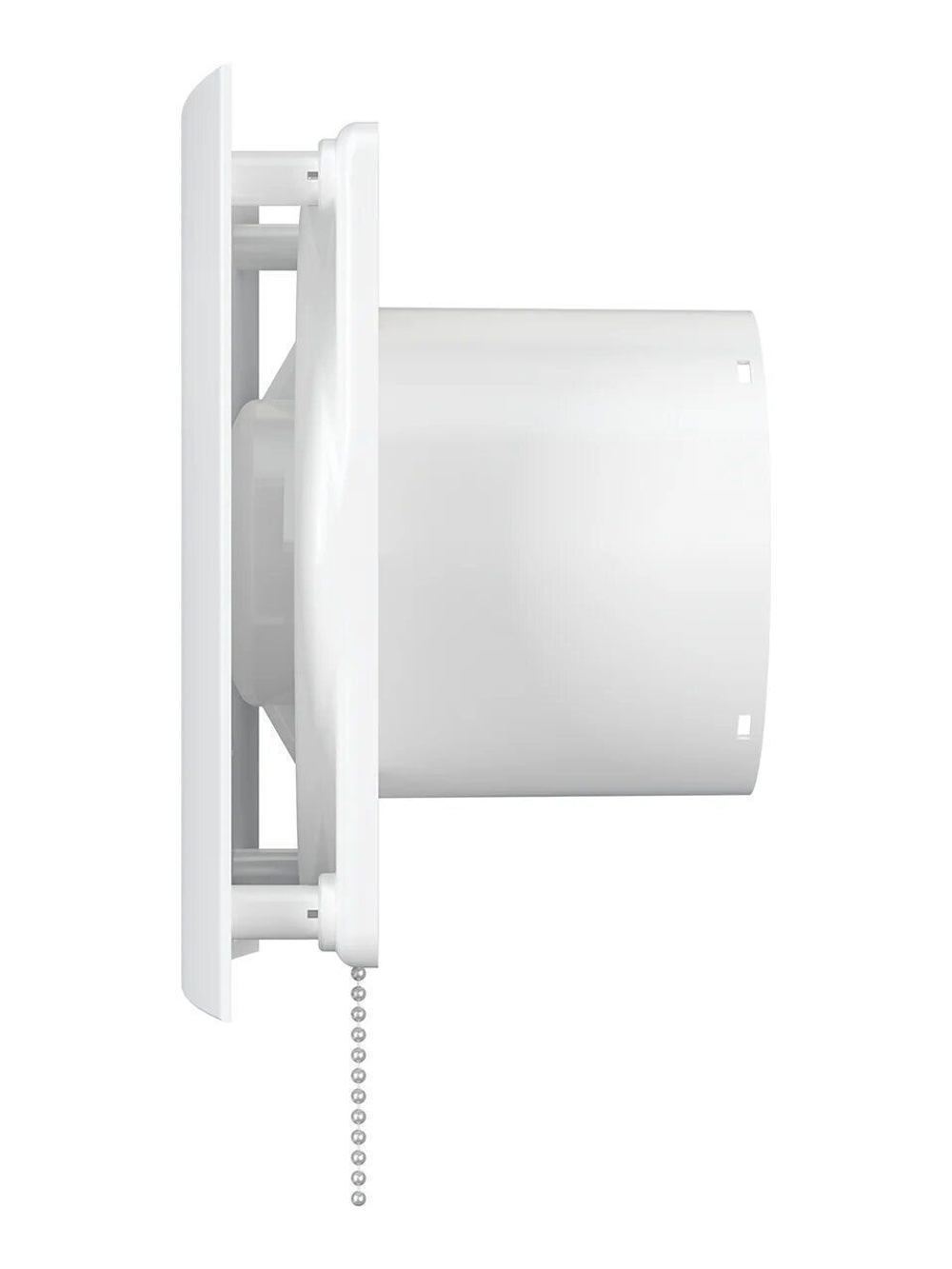 Вентилятор накладной QUADRO D125 тяг.выкл. ERA