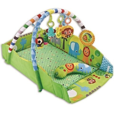 Игровой развивающий коврик Funkids Happy Folder Gym Зеленый