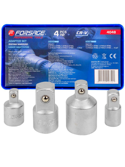 Набор адаптеров (4 предмета) Forsage F-4048