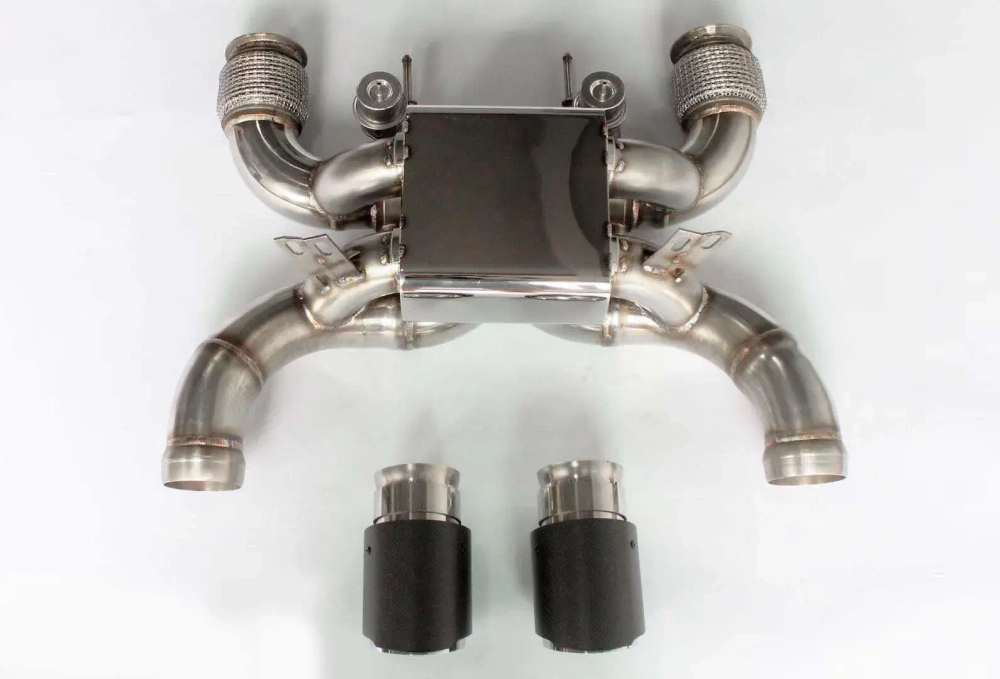 Спортивная выхлопная система с заслонками для McLaren 720S Маккларен глушитель заслонки