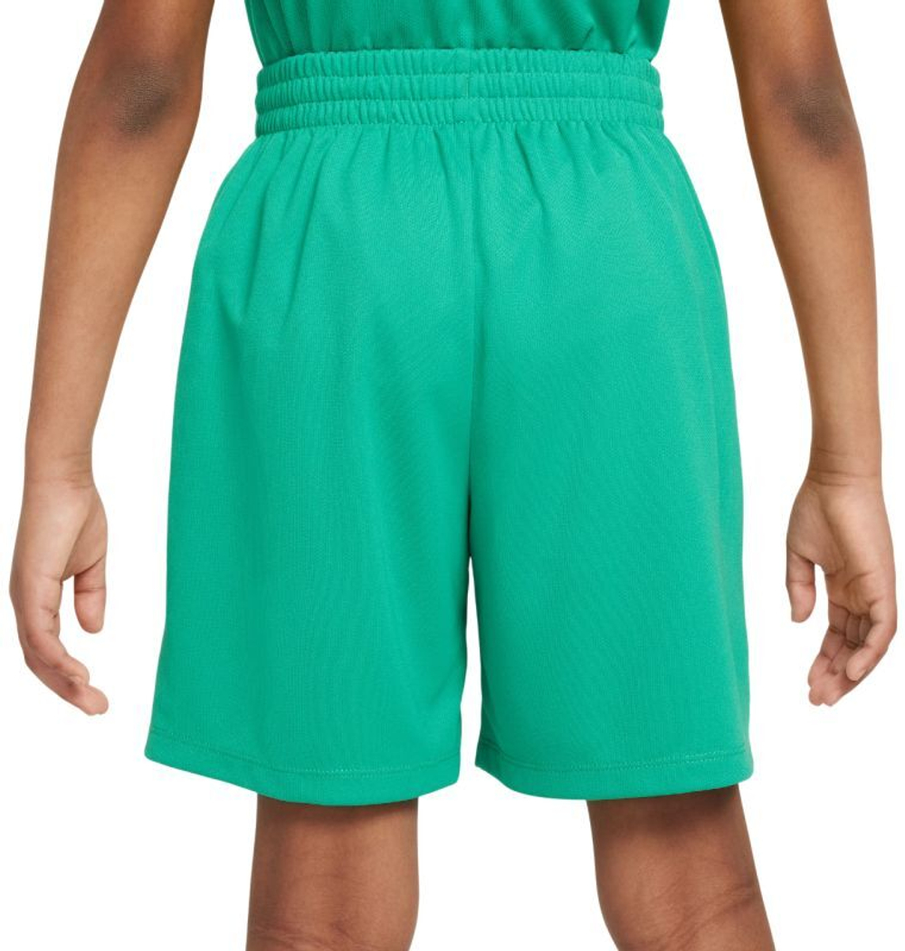 Шорты для мальчика теннисные Nike Boys Multi Dri-FIT - стадионный зеленый/белый/белый